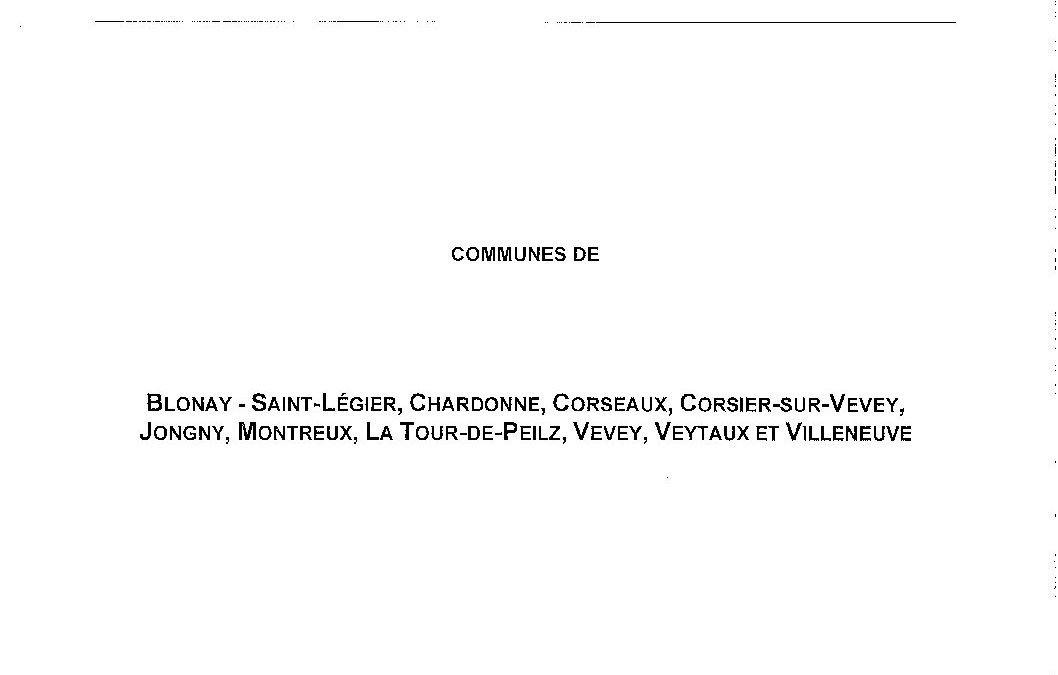 Règlement intercommunal relatif à la taxe de séjour et à la taxe sur les résidences secondaires Riviera-Villeneuve